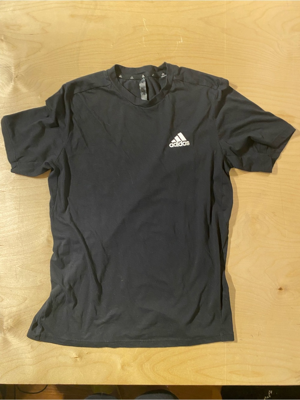 Adidas Men's Black Performance T-Shirt Large (I)